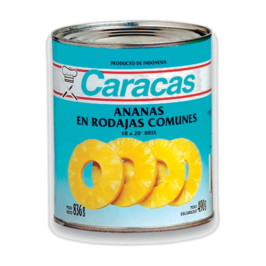 Ananás en Rodajas – Caracas — envase
