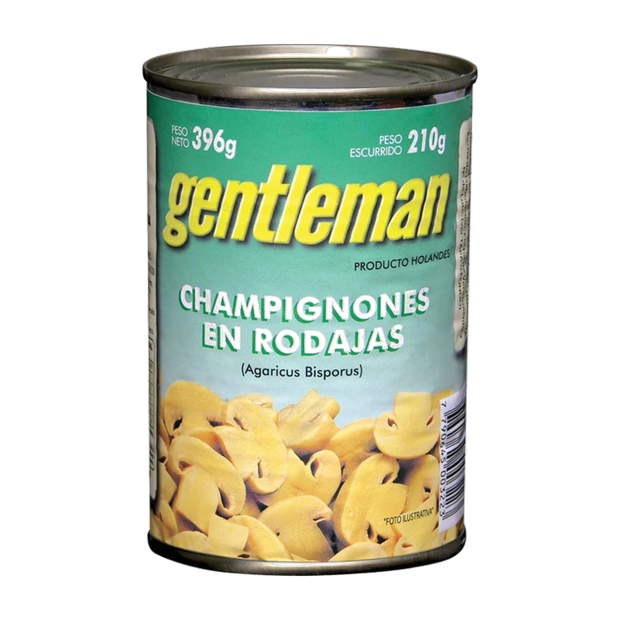 Champignones Rodajas – Gentleman — envase