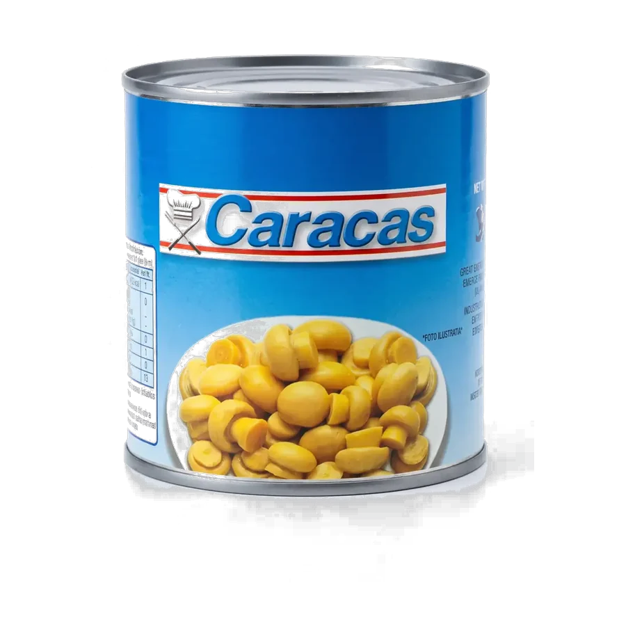 Champiñones entero – CARACAS — envase