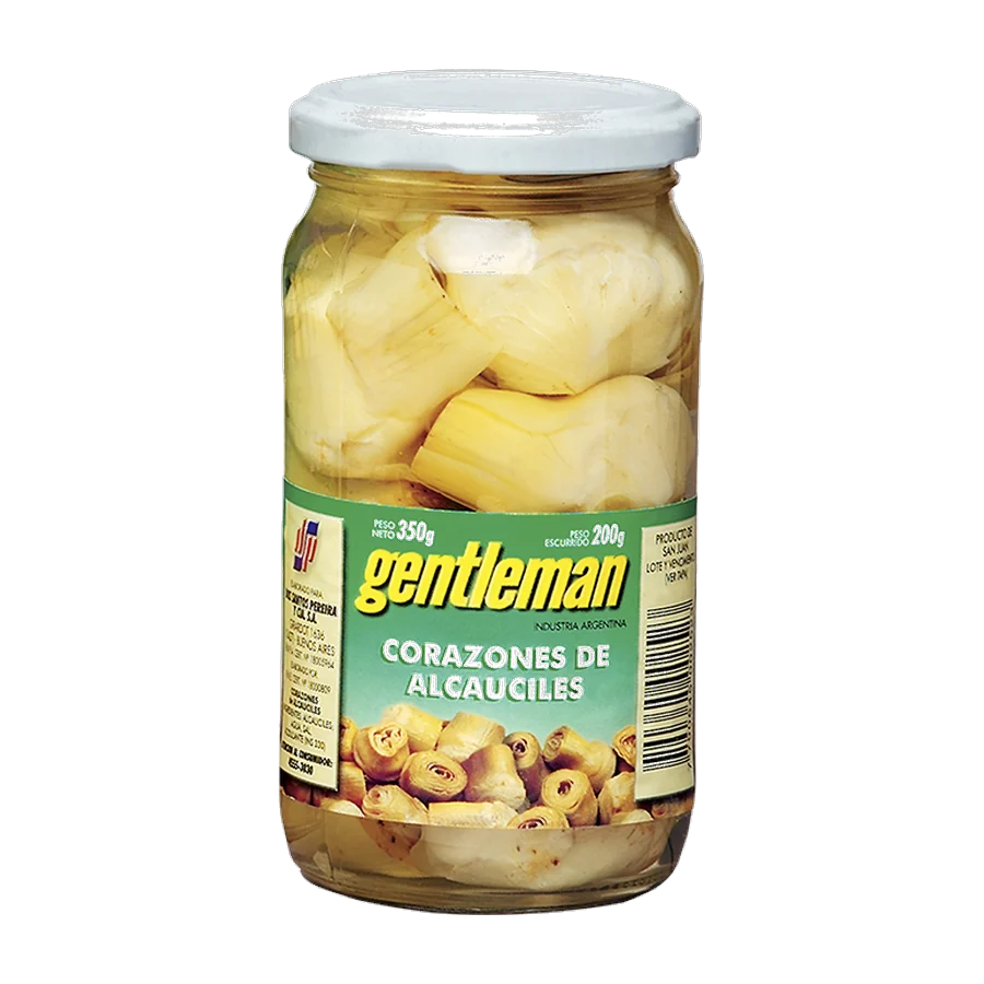 Corazones de Alcauciles – Gentleman — envase