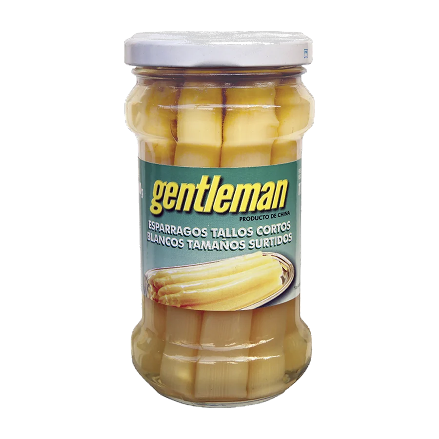 Espárragos Blancos Tallos Cortos – Gentleman — envase
