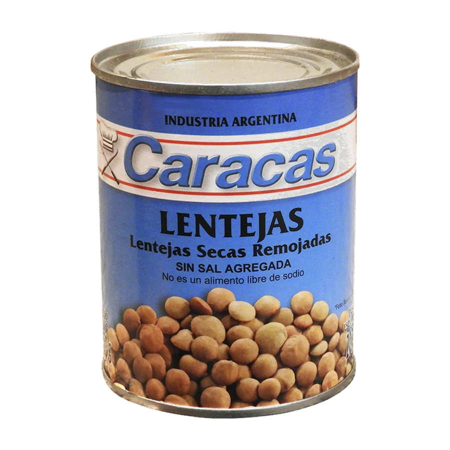 Lentejas Remojadas – Caracas — envase