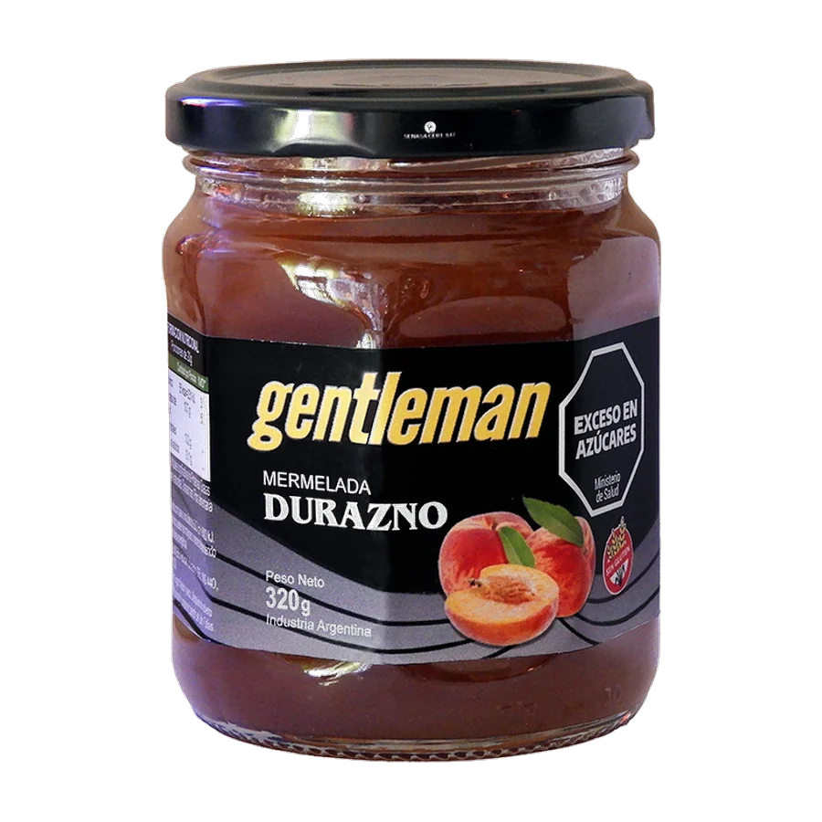 Mermelada Duraznos — envase