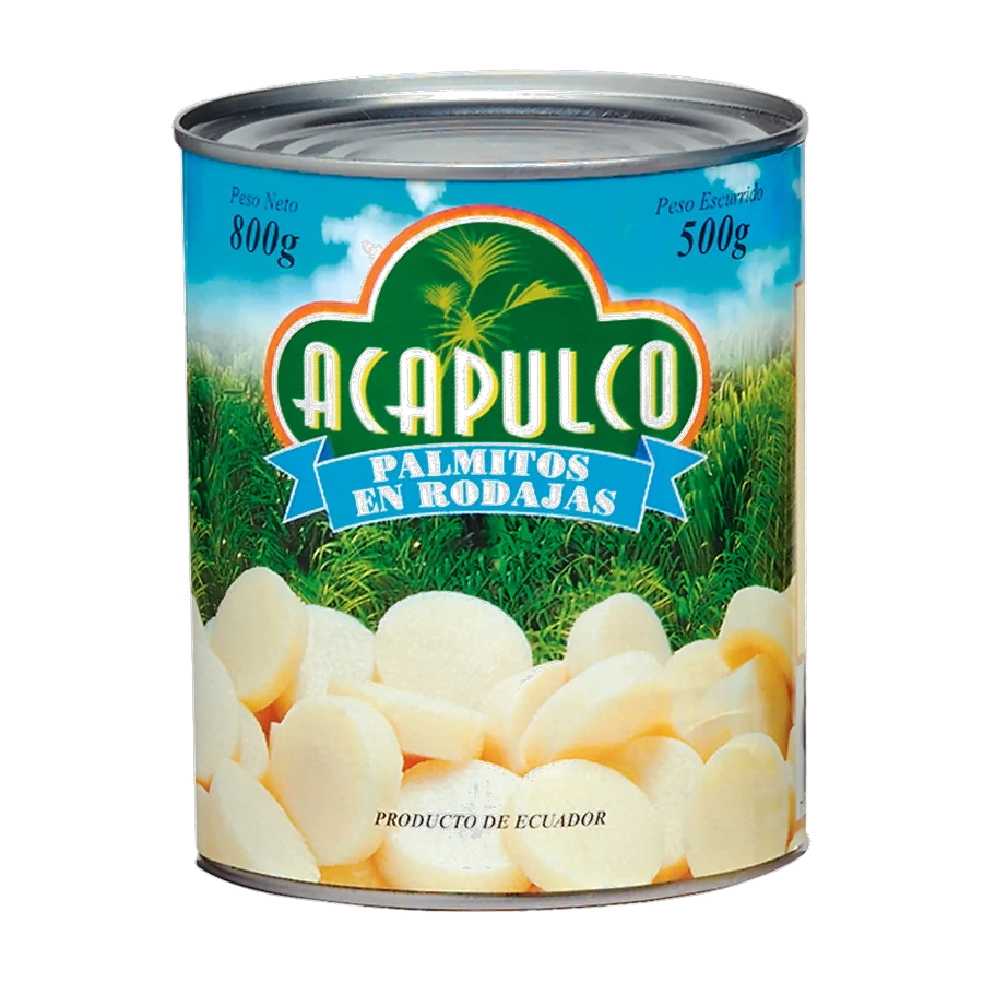 Palmitos en Rodajas – Acapulco — envase