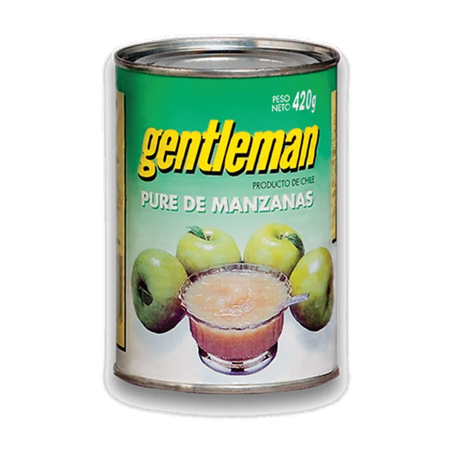Puré de Manzanas – Gentleman — envase
